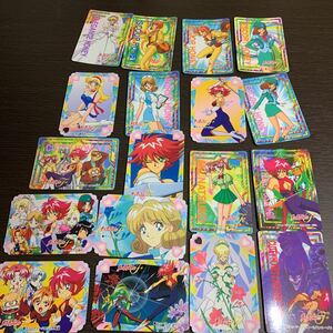 キューティーハニー　カード　昭和　レトロ　バンダイ　1997 星座カード　まとめ売り　大量　18枚　ダイナミック企画