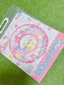 ★サンリオキャラクターズ 90ｃｍ　浮き輪 空気ビニール 空ビ ビニール風船 うきわ　Inflatable Sanrio Characters SwimRing PoolToys