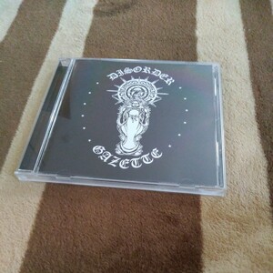 the GazettE ガゼット アルバム DISORDER CD