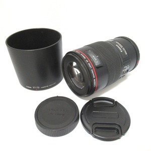 Tj231221 Canon　キャノン　レンズ　MACRO 100mm F2.8 IS USM　中古・動作未点検