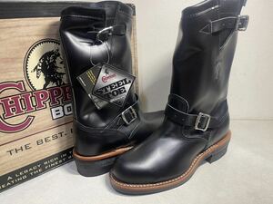 CHIPPEWA チペワ 99953 スチールトゥ エンジニアブーツ 11INCH STEEL TOE ENGINEER BOOTS BK ブラック 黒タグ US8.5 E 未使用 USA製