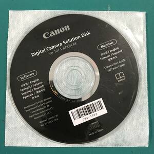 キヤノン Digital camera Solution Disk 中古品 R01132