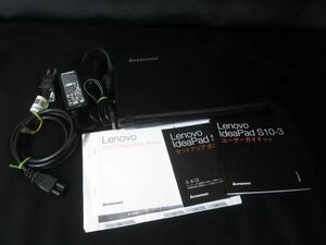 現状品 lenovo Ideapad S10-3 Model 0647 初期化済 ノートPC パソコン 【h】