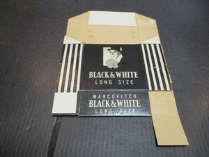 たばこパッケージ　MRRCOVITCH　BLACK&WHITE