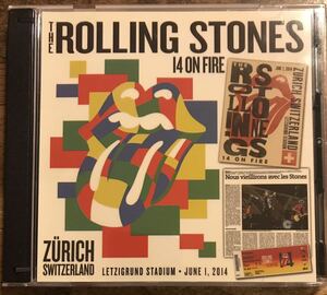 The Rolling Stones / ローリングストーンズ / Zurich Switzerland 2014 / 2CD / Pressed CD / Zurich June 1, 2014 + Bonus Rare Live Tra