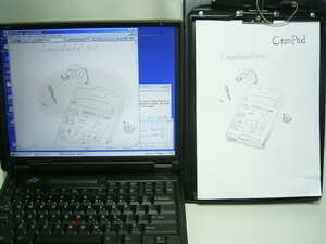 ジャンク USモデル ThinkPad 770Z と CrossPad