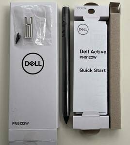 ＜美品＞　DELL　アクティブペン　PN5122W　CK750-ADQV-0A　標準付属品付　1式　【送料無料】