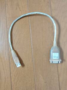 送料無料 USB-CVRS9 USB-RS232C変換ケーブル ①
