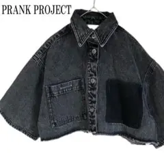 完売★プランクプロジェクト  Short Denim Jacket ブラック　黒