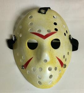 新品ホッケーマスクコスプレハロウィンジェイソンJASON仮面女子ホラーカラー