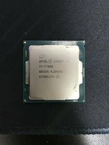 Intel Core i7 7700K ジャンク