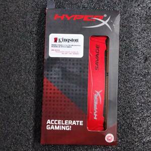 【中古】DDR3メモリ 16GB[8GB2枚組] Kingston HyperX Savage HX324C11SRK2/16 [DDR3-2400 PC3-19200]