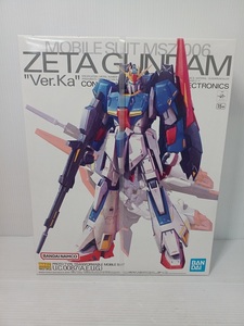 バンダイ MG 1/100スケール ゼータガンダム Ver.Ka 20周年記念 ガンプラ【中古未組立品】 ○YR-51530○