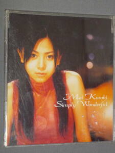 K43 倉木麻衣　Simply　Wonderful　CD]
