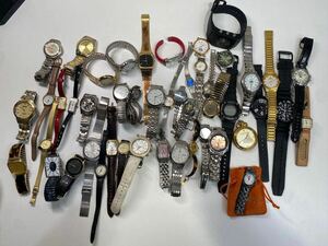 時計まとめ売り 47個 約2.3kg　CITIZEN SEIKO CASIO ラドーなどブランド時計多数！