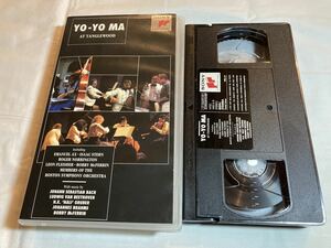 YO-YO MA AT TANGLEWOOD ヨーヨー・マ 輸入版VHSビデオテープ