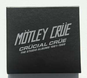 Motley Crue『Crucial Crue: The Studio Album 1981-1989』5枚組BOX 全盛期のアルバムを収録