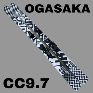 1◆304 OGASAKA(オガサカ) CC9.7 スキー板 183㎝ 130-97-120ｍｍ 23.9m 2009年 フリースキーモデル [札幌・店頭引取可］