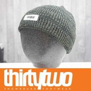 【新品:送料無料】22 ThirtyTwo PATCH BEANIE - MILITARY スノーボード ビーニー ニット帽