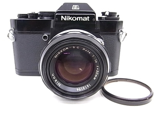 h1027 NIKON NIKOMAT EL ニコン　ニコマート　フィルムカメラ　NIKKOR-S・C AUTO 1:1.4 f=50mm