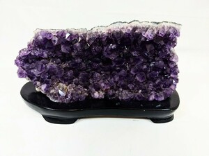 天然石 アメジスト 原石 鑑賞石 置物 パワーストーン 紫水晶 インテリア