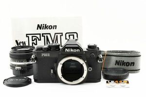 [美品 動作確認済み] Nikon NEW FM2/Ai-s NIKKOR 50mm F1.4S フィルム 一眼レフカメラ Fマウント ニコン C1121