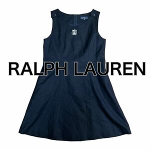 RALPH LAUREN ラルフローレン ノースリーブワンピース 150cm キッズ 女の子 