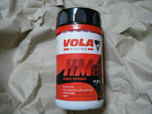 VOLA 　リキッドワックス　H MACH MOLY　RED　-5～0°C　　100ml レーシングトップWAX　2024