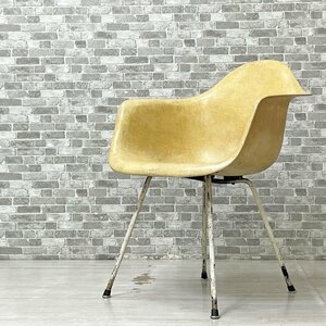 ● ゼニス ZENITH ハーマンミラー Herman Miller アームシェルチェア 1st後期 Xベース DAX パーチメント イームズ ビンテージ 希少