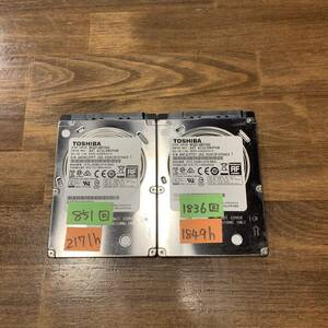 TOSHIBA DISK DRIVE MQ01ABF050 500GB 2枚⑥