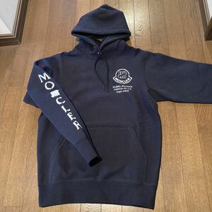 XS モンクレールGENIUS 1952 UNDEFEATEDアンディフィーテッド スウェットパーカー MONCLER ネイビー