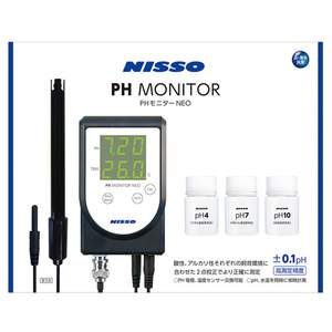 ニッソー PHモニターNEO 高測定精度 水質測定器 NCM-045 ペーハーモニターネオ PH測定器 ペーハー測定器