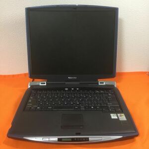 Z-590 TOSHIBA DynaBook G3/510PME PAG3510PME Satellite 5000 Series Windows XP Home Edition ★動作未確認、ジャンク品