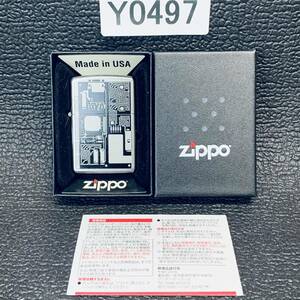 ZIPPO 未使用　美商品 オイルライター　基板　アート ジッポー　17年製 化粧箱有り Y0497