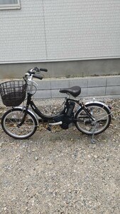美品　ヤマハ　電動アシスト自転車　20インチ　SION-U PA20SU　バッテリー２個付き