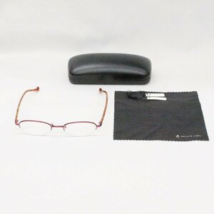 PRIVATE LABEL プライベートレーベル 眼鏡 メガネフレーム PL-6031 C01 パープル/ブラウン系 ケース・クロス・タグ付き 未使用品☆