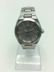 D54◇【QZ/不動品】セイコー SEIKO パーペチュアルカレンダー 8F32-00B0 クォーツ ３針 ラウンド メンズ 腕時計 現状品 ◇