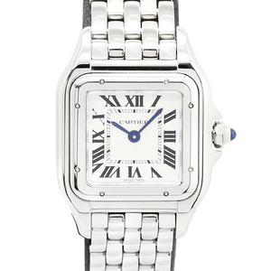 カルティエ Cartier パンテール ドゥ カルティエ SM WSPN0006 シルバー文字盤 SS レディース腕時計 クォーツ 22mm ウォッチ 女性 上品
