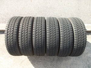 ●即決＆バリ山●スタッドレス 205/70R17.5 115/113L 6本 BS ブリザック W979 205/70/17.5 205/70-17.5 6本 キャンター ダイナ デュトロ 他