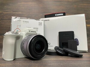 Canon キヤノン EOS Kiss M2 レンズキット ミラーレス一眼カメラ 元箱付き #15