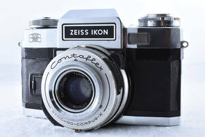 ZEISS IKON ツァイス イコン Contaflex コンタフレックス シルバー フィルムカメラ (t2908)