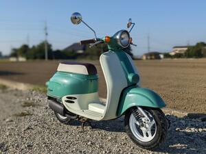 全国配送可能 ホンダ ジョルノ AF24 グリーン タイヤ新品 シート新品 グリップ新品 駆動系交換 50cc 2スト 原付