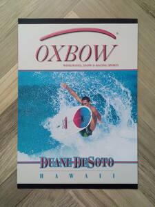 ★DUANE DESOTO OXBOW オックスボウ広告/ 簡単！入れるだけ額装セット サーフィン ポスター風デザイン A4サイズ 送料230円～