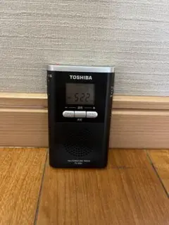 中古 TOSHIBA ポケットラジオ TY-SPR1 東芝 ポータブルラジオ