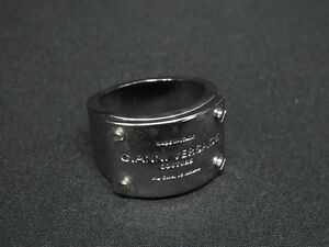 1円 GIANNI VERSACE ジャンニ ヴェルサーチ リング 指輪 アクセサリー メンズ レディース シルバー系 AW9402