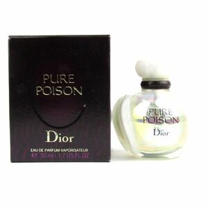 ディオール 香水 ピュアプワゾン オードパルファム EDP 残半量以上 フレグランス TA レディース 50mlサイズ Dior