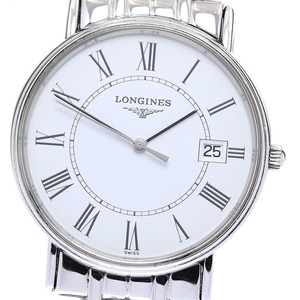 ロンジン LONGINES L4.720.4 グランドクラシック デイト クォーツ メンズ 保証書付き_811810