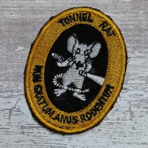 ★AC21 アニマル ワッペン 1枚 スカジャン デッキジャケットに! ベトナム 戦争 刺繍 ジャケット ベトジャン ミリタリー CA