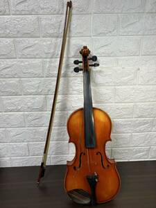 バイオリン 弦楽器 SUZUKI ピッチパイプ 弓 ハードケース付き