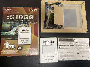 HGST iVDR-S iS1000 1TB ハードディスクカートリッジ 日立テレビ「Wooo」対応